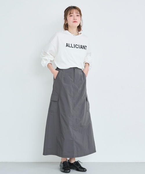 attiree（アティレー）の「カーゴスカート（スカート・レディース・ホワイト/ベージュ/ダークグレー・MEDIUM/LARGE）」の14枚目の写真