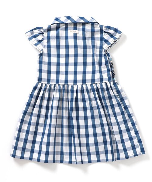 apres les cours（アプレレクール）の「tiny bear スモッキング刺繍ワンピース（ワンピース・キッズ・チェック/ストライプ・80/90/100/110/120）」の15枚目の写真