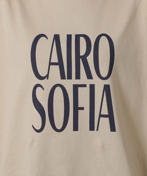 LAKOLE（ラコレ）の「coolfiberロゴTEE / 322588（Tシャツ/カットソー・レディース・ベージュ/オフホワイト/ネイビー/ブラック・FREE）」の10枚目の写真