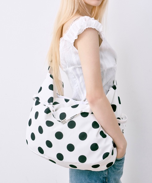 DTYYPE(ドタイプ)の「ドットショルダーバッグ(ショルダーバッグ・レディース・ブラック/ホワイト・FREE)」の18枚目の写真