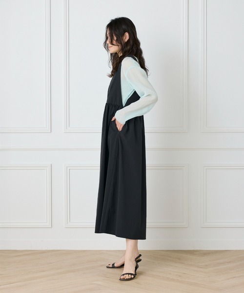 I.T.'S international(イッツインターナショナル)の「シアー楊柳ボートネックプルオーバー(シャツ/ブラウス・レディース・オフホワイト/ミント/ネイビー/ピンク・フリー)」の14枚目の写真