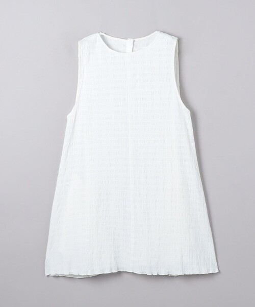 UNITED ARROWS（ユナイテッドアローズ）の「【別注】＜Pheeta for TO UNITED ARROWS＞シャーリング ノースリーブ カットソー（Tシャツ/カットソー・レディース・ホワイト/ブラック・FREE）」の21枚目の写真