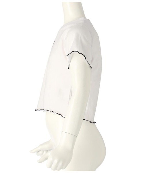 ANAP kids（アナップキッズ）の「Tシャツ ×レースアップ ビスチェ セット トップス（Tシャツ/カットソー・キッズ・ブラック/ブルー・110/120/130）」の15枚目の写真