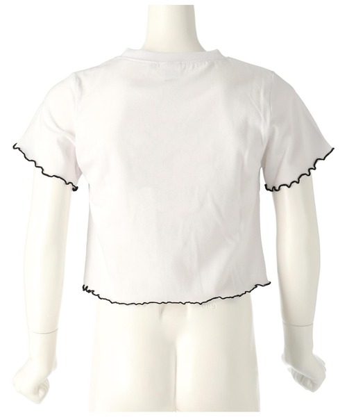 ANAP kids（アナップキッズ）の「Tシャツ ×レースアップ ビスチェ セット トップス（Tシャツ/カットソー・キッズ・ブラック/ブルー・110/120/130）」の16枚目の写真