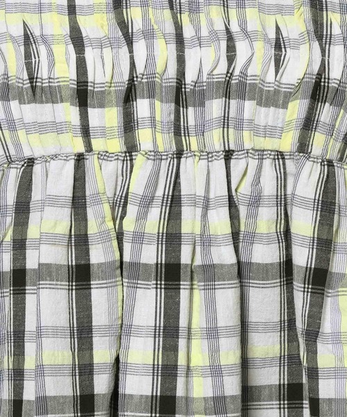 LOWRYS FARM(ローリーズファーム)の「チェックパフスリーブブラウス 289824(シャツ/ブラウス・レディース・ブラック/ホワイト・FREE)」の19枚目の写真