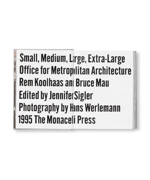 VILLA BOOKS（ヴィラ ブックス）の「S, M, L, XL by Rem Koolhaas（本・メンズ・その他・ONE SIZE）」の12枚目の写真