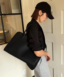 pufe（ピュフェ）の「【pufe】サイドベルトA4トートバッグ（トートバッグ）」