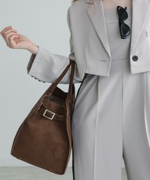 pufe（ピュフェ）の「【pufe】サイドベルトA4トートバッグ（トートバッグ）」