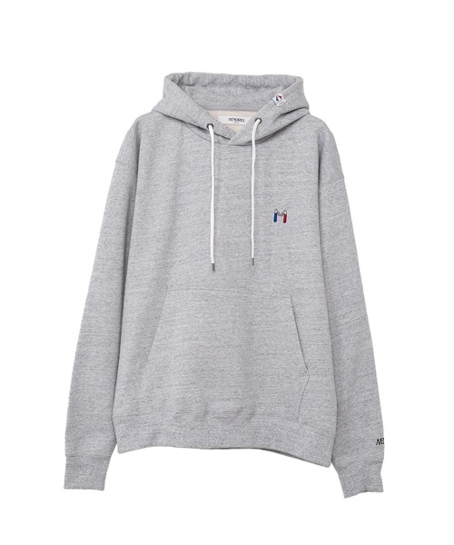 Mendrill(メンドリル)の「Mendrill French Terry Hoodie(パーカー・メンズ・ブラック/グレー・M/L/S)」の2枚目の写真