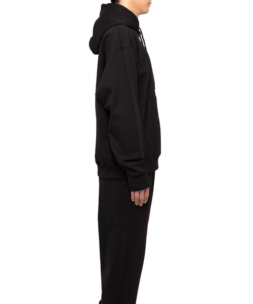 Mendrill(メンドリル)の「Mendrill French Terry Hoodie(パーカー・メンズ・ブラック/グレー・M/L/S)」の4枚目の写真