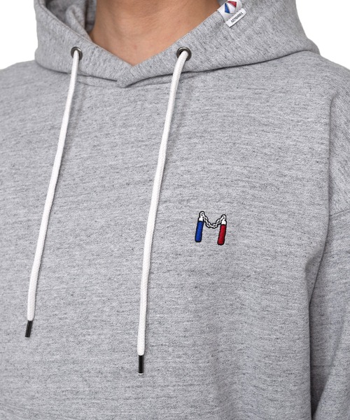 Mendrill(メンドリル)の「Mendrill French Terry Hoodie(パーカー・メンズ・ブラック/グレー・M/L/S)」の11枚目の写真