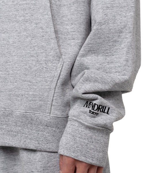 Mendrill(メンドリル)の「Mendrill French Terry Hoodie(パーカー・メンズ・ブラック/グレー・M/L/S)」の10枚目の写真
