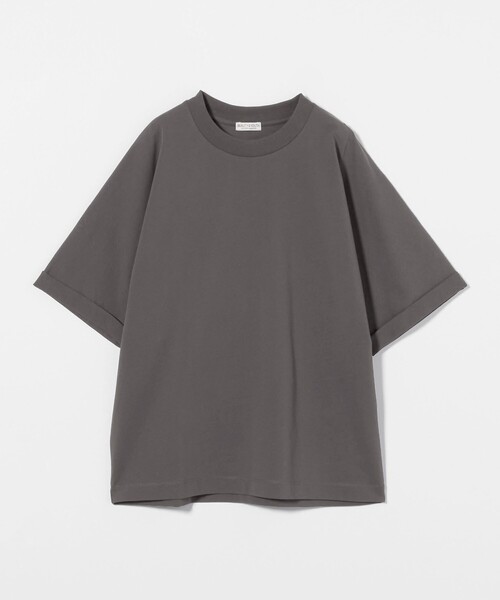 トゥモローランド トップス　カットソー　メンズ　日本製　ユナイテッドアローズ セール】ロールアップ ドルマン クルーネック Tシャツ（Tシャツ