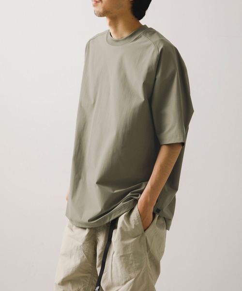 DAIWA PIER39（ダイワピア39）の「DAIWA PIER39　TECH LIGHTWEIGHT S/S TEE（Tシャツ/カットソー・メンズ・ホワイト/ライトグレー/チャコールグレー/ブラック・SMALL/MEDIUM/LARGE/X-LARGE）」の11枚目の写真