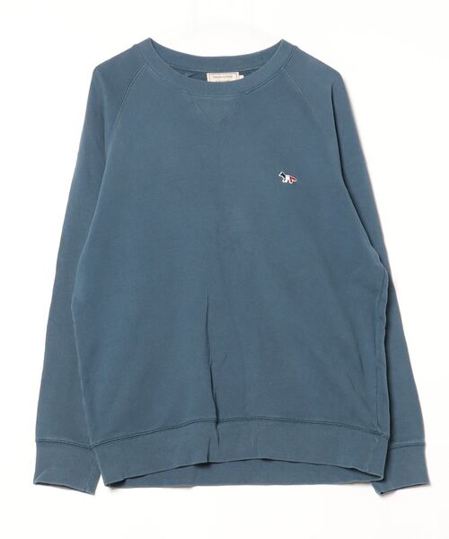 maison kitsune 刺繍 スウェット セール/ブランド古着】刺繍スウェットカットソー（スウェット