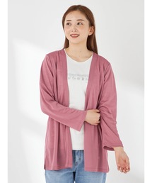 McGREGOR | 【UVカット】リネン調ロングカーディガン(カーディガン/ボレロ)