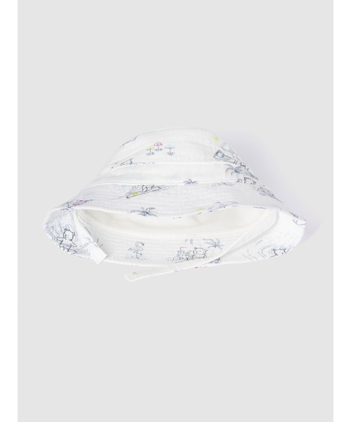 GAP(ギャップ)の「クリンクルガーゼ バケットハット (ベビー)(ハット・キッズ・マルチ・6-12M/3-6M/0-3M)」の3枚目の写真