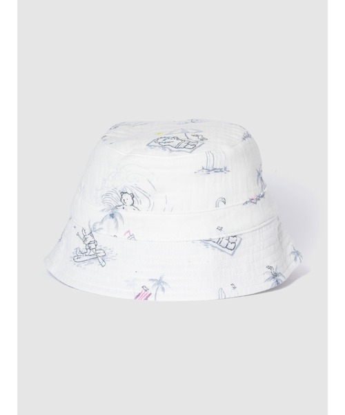 GAP(ギャップ)の「クリンクルガーゼ バケットハット (ベビー)(ハット・キッズ・マルチ・6-12M/3-6M/0-3M)」の4枚目の写真