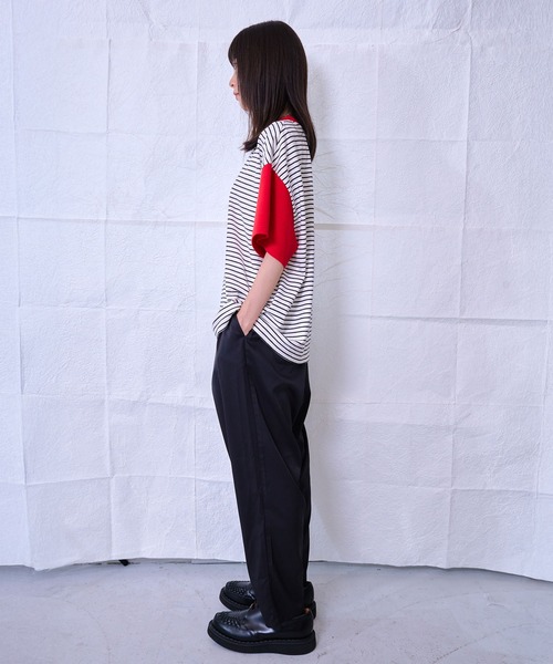 Nora Lily（ノラリリー）の「【Nora Lily】Combination Pullover(UNISEX)（Tシャツ/カットソー・メンズ・ホワイト系その他/ブラック系その他/グレー系その他・FREE）」の7枚目の写真