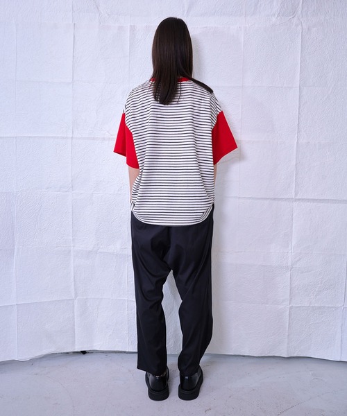 Nora Lily（ノラリリー）の「【Nora Lily】Combination Pullover(UNISEX)（Tシャツ/カットソー・メンズ・ホワイト系その他/ブラック系その他/グレー系その他・FREE）」の8枚目の写真