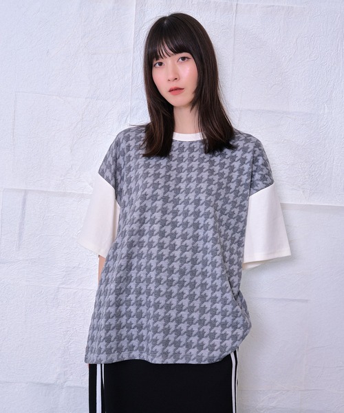 Nora Lily（ノラリリー）の「【Nora Lily】Combination Pullover(UNISEX)（Tシャツ/カットソー・メンズ・ホワイト系その他/ブラック系その他/グレー系その他・FREE）」の20枚目の写真