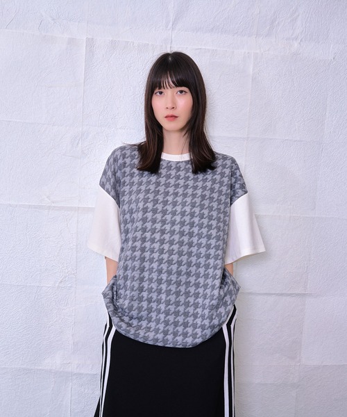 Nora Lily（ノラリリー）の「【Nora Lily】Combination Pullover(UNISEX)（Tシャツ/カットソー・メンズ・ホワイト系その他/ブラック系その他/グレー系その他・FREE）」の22枚目の写真