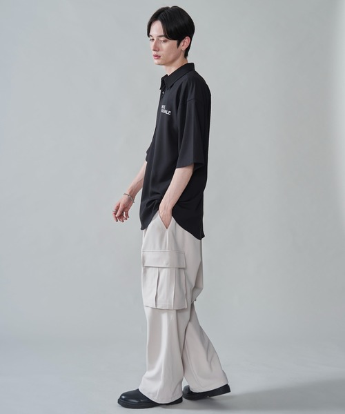 BROWNY(ブラウニー)の「BROWNY/アムンゼンフォトプリントBIGシャツ(シャツ/ブラウス・メンズ・ブラック/ホワイト・MEDIUM/LARGE)」の21枚目の写真