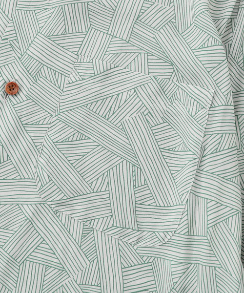 m's braque（エムズブラック）の「m’s braque (エムズ ブラック)  別注 デットストックアロハシャツ（シャツ/ブラウス・メンズ・ホワイト・38/40）」の4枚目の写真