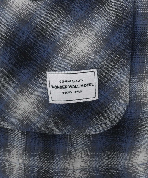 WONDER WALL MOTEL(ワンダーウォールモーテル)の「mj10804- CHECK WESTERN BOA RANCH JKT ボアランチジャケット(その他アウター・メンズ・グリーン/ブルー・S/M/L/XL)」の11枚目の写真