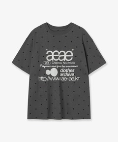 トップス aeae DOT PK T-SHIRTS BLACK トップス aeae DOT PK T-SHIRTS BLACK DOT PK T-SHIRTS [BLACK