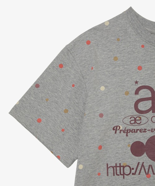 aeae(エーイーエーイー)の「WEB LOGO T-SHIRTS(Tシャツ/カットソー・レディース・クリーム/チャコールグレー・SMALL/MEDIUM)」の10枚目の写真