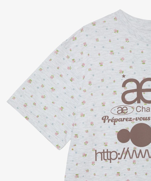 aeae(エーイーエーイー)の「WEB LOGO T-SHIRTS(Tシャツ/カットソー・レディース・クリーム/チャコールグレー・SMALL/MEDIUM)」の13枚目の写真