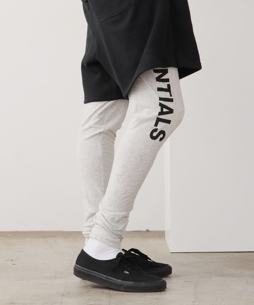 関税込み*FEAR OF GOD ESSENTIALS*ロゴ ワッフルレギンス FOG ESSENTIALS/エッセンシャルズ COMPRESSION LOGO LEGGINGS