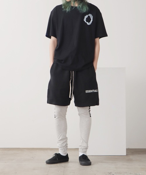 FOG ESSENTIALS(エフオージーエッセンシャルズ)の「FOG ESSENTIALS/エッセンシャルズ COMPRESSION LOGO LEGGINGS レギンス 夏物 夏服(レギンス/スパッツ・レディース・ブラック/ヘザーグレー/クリーム・XXL/XL)」の14枚目の写真