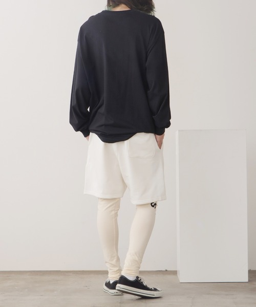 FOG ESSENTIALS(エフオージーエッセンシャルズ)の「FOG ESSENTIALS/エッセンシャルズ COMPRESSION LOGO LEGGINGS レギンス 夏物 夏服(レギンス/スパッツ・レディース・ブラック/ヘザーグレー/クリーム・XXL/XL)」の22枚目の写真