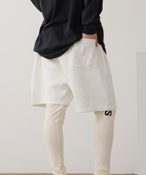 FOG ESSENTIALS(エフオージーエッセンシャルズ)の「FOG ESSENTIALS/エッセンシャルズ COMPRESSION LOGO LEGGINGS レギンス 夏物 夏服(レギンス/スパッツ・レディース・ブラック/ヘザーグレー/クリーム・XXL/XL)」の20枚目の写真