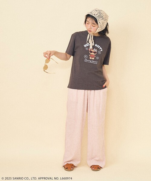 SANRIO/サンリオ SANRIO 'HELLO KITTY' SUMMER ビーチTシャツ
