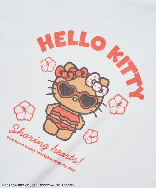 SANRIO/サンリオ SANRIO 'HELLO KITTY' SUMMER ビーチTシャツ