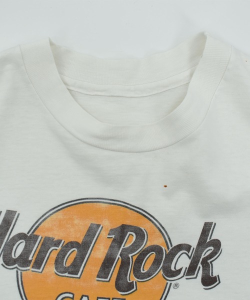 VINTAGE(ヴィンテージ)の「【USED】90’s HARD ROCK CAFE 企業ロゴ Tシャツ(Tシャツ/カットソー・メンズ・ホワイト・LARGE)」の4枚目の写真
