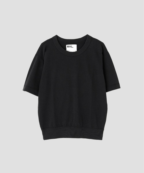 極美品 MHL ligh weight loop back スウェット 2 茶 MHL. トレーナー スウェット LIGHT LOOPBACK COTTON レディース