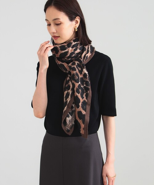 manipuri / レオパード ストール（ストール/ショール）｜manipuri