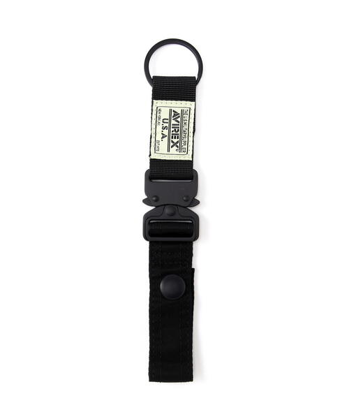 AVIREX(アヴィレックス)の「FLIGHT NYLON "KEY HOLDER" / キーホルダー / AVIREX / アヴィレックス(キーホルダー・メンズ・ブラック/セージグリーン・FREE)」の9枚目の写真