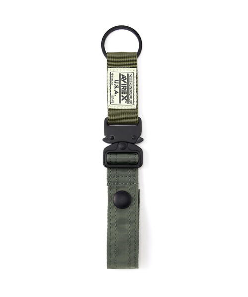 AVIREX(アヴィレックス)の「FLIGHT NYLON "KEY HOLDER" / キーホルダー / AVIREX / アヴィレックス(キーホルダー・メンズ・ブラック/セージグリーン・FREE)」の13枚目の写真