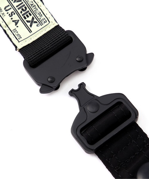 AVIREX(アヴィレックス)の「FLIGHT NYLON "KEY HOLDER" / キーホルダー / AVIREX / アヴィレックス(キーホルダー・メンズ・ブラック/セージグリーン・FREE)」の6枚目の写真