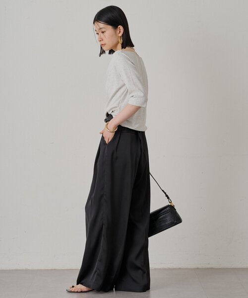 ラウンジドレス　カットソー ドレープカットソー（Tシャツ/カットソー）｜LOUNGEDRESS