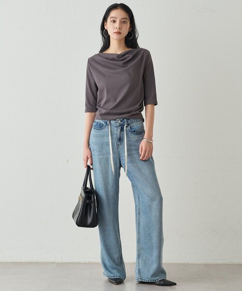 セール】ドレープカットソー（Tシャツ/カットソー）｜LOUNGEDRESS