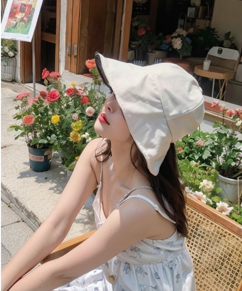 REBALANCE（リバランス）の「レディースUVカット帽子（キャップ・レディース・B/C/D/A・FREE）」の16枚目の写真