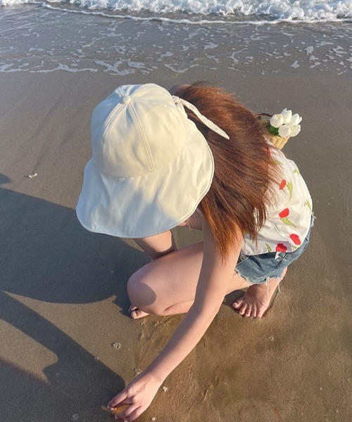 REBALANCE（リバランス）の「レディースUVカット帽子（キャップ・レディース・B/C/D/A・FREE）」の6枚目の写真