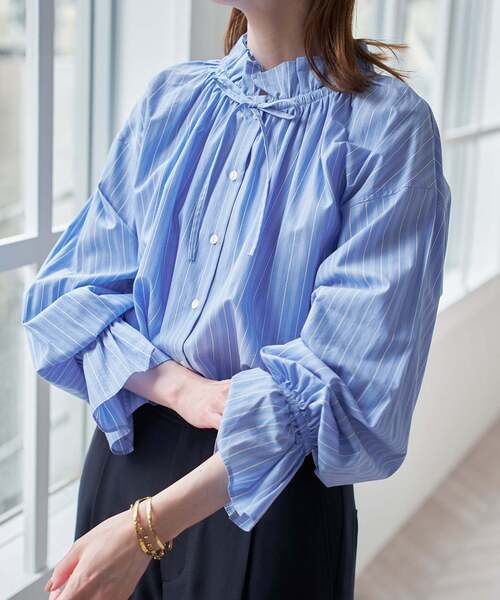 一部WEB・店舗限定カラーあり》タイプライターフリルカラー