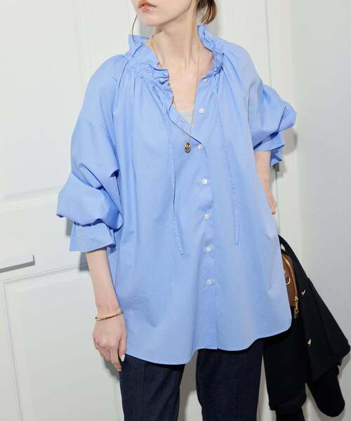 一部WEB・店舗限定カラーあり》タイプライターフリルカラー